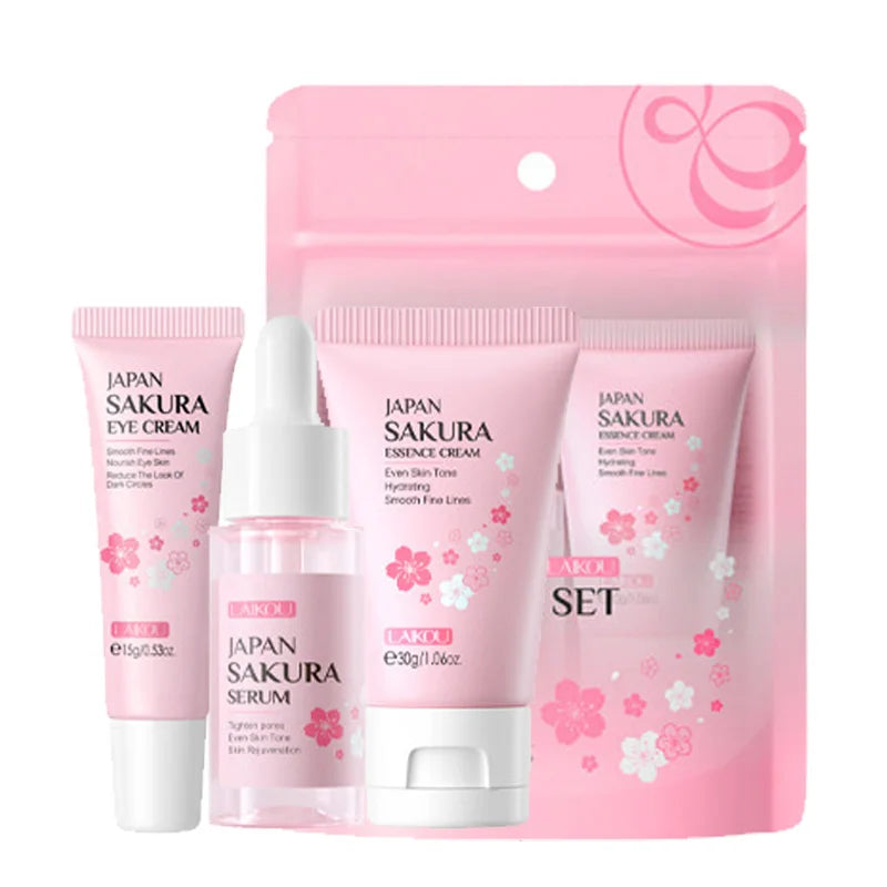 3-Delige LAIKOU Vitamin C Skin Care Set! Cadeautip !